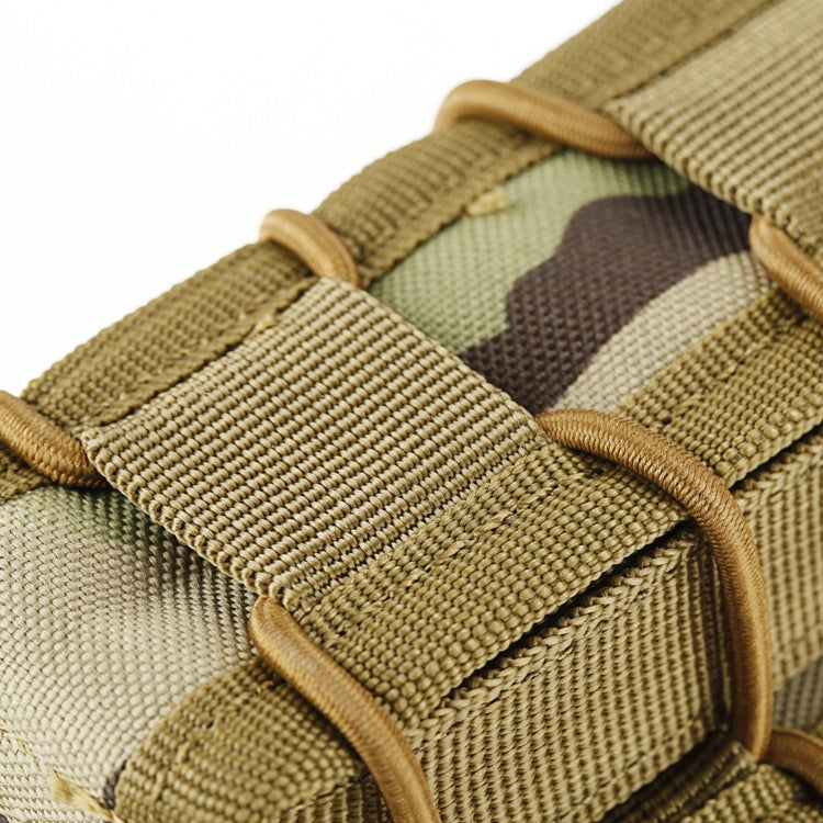 Military Fan Tactical Accessory Multifunctional Waist Hang Kit MOLLE System Double Magazine Pouch