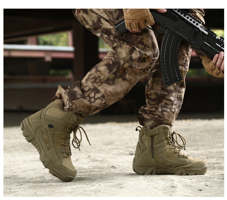 Military Boots Special Forces Hiking Boots Outdoor Waterproof Desert Boots Tactical Boots