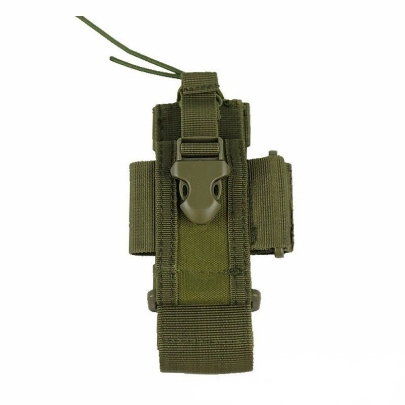 Outdoor Walkie-talkie Bag Retractable Size Walkie-talkie Bag Camping Mountaineering CS Accessory Bag