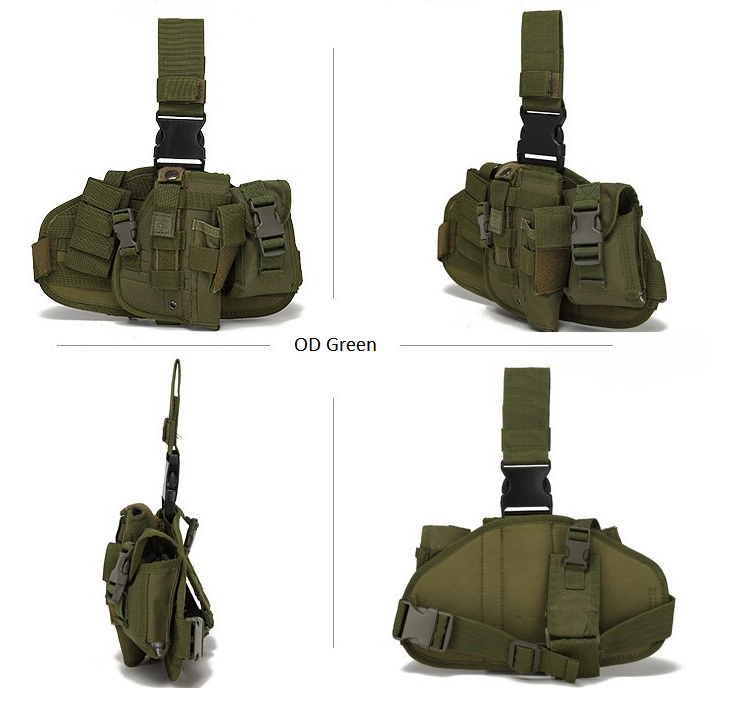 Tactical Belt Bag Wholesale Leggings Molle System Hanging Bag Training Combination Holster