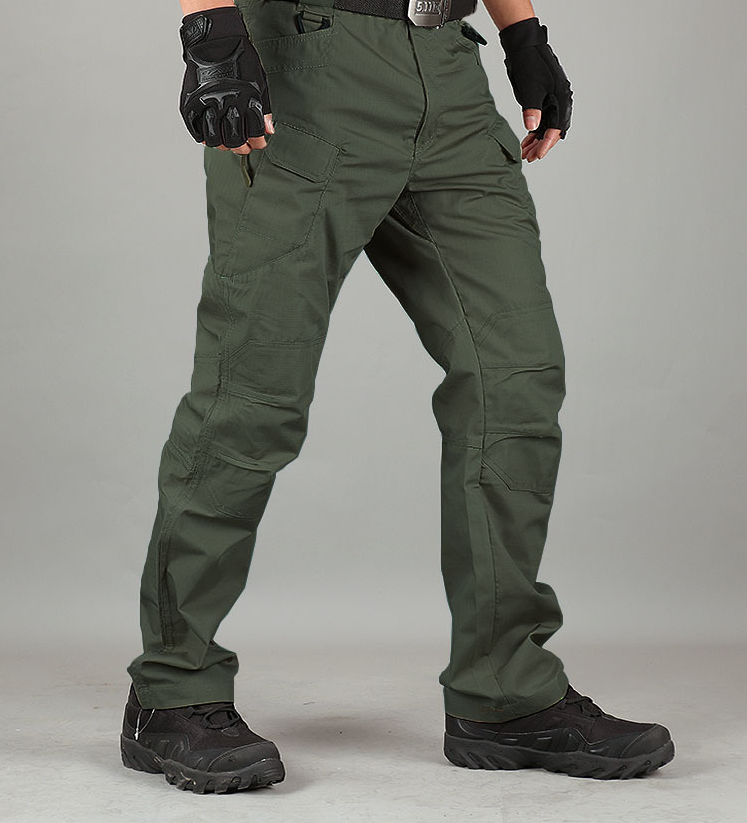 Outdoor IX7 Tactical Pants Loose Breathable Multi-pocket Overalls Military Fans Training Trousers