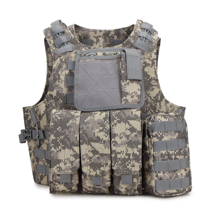 Amphibious Tactical Vest CS Field Camouflage Outdoor Combat Vest