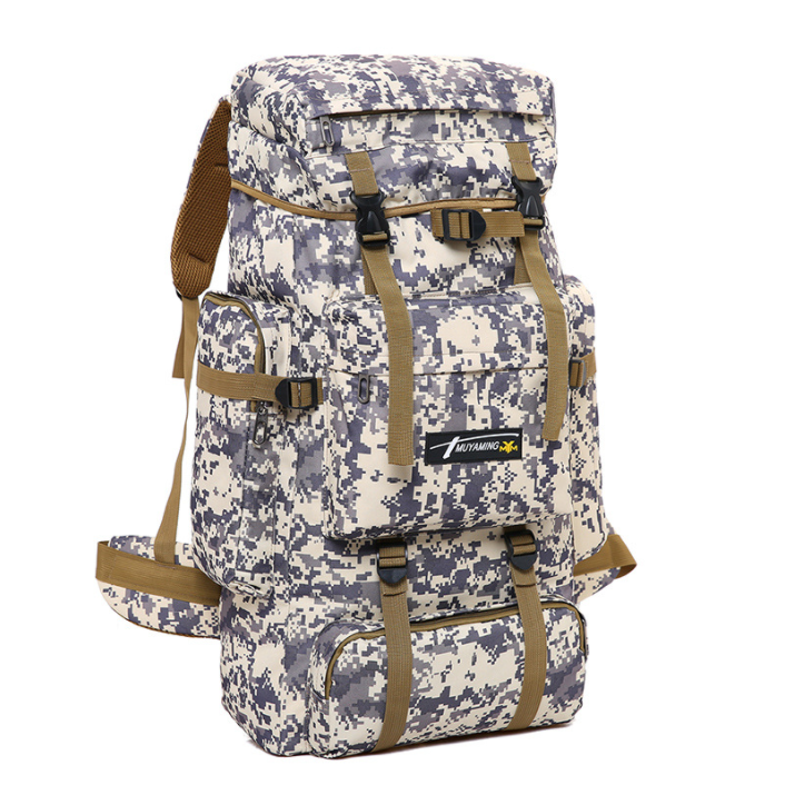 70L Army Camouflage Tactical Mountaineering Backpack