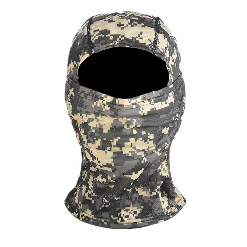 Outdoor Camouflage Headgear Tactical Riding Dustproof Masks Sunscreen Fishing Mask Face Windproof Mask