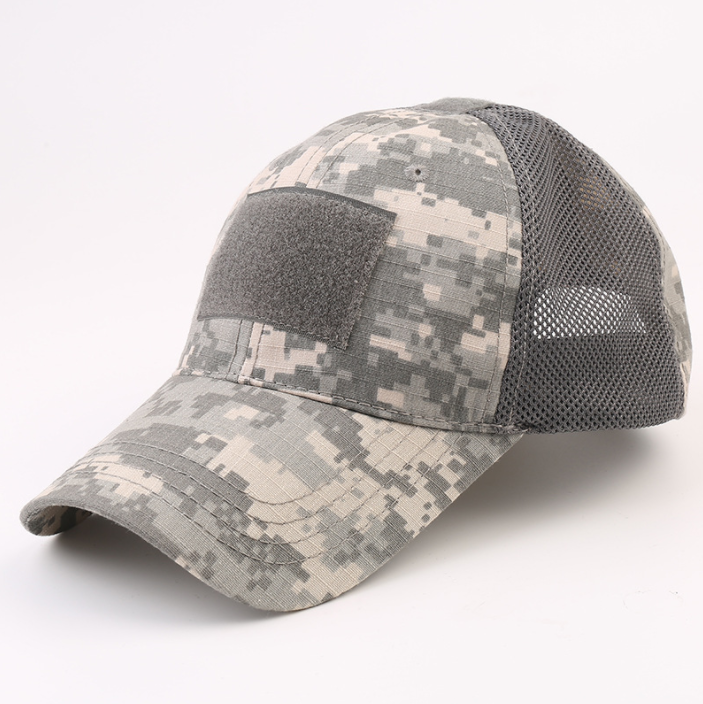 Military Fans Outdoor Baseball Cap Men's Tactical Camouflage Cap Sports Velcro Cap