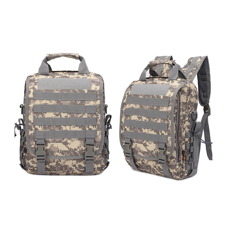 Outdoor Military Fans Tactical Camouflage Multifunctional Shoulder Bag Sports Backpack