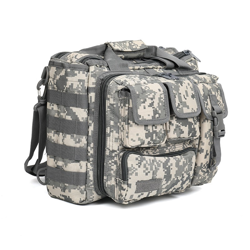 Outdoor Camouflage Shoulder Crossbody Backpack Multi-purpose Tactical Handbag Shoulder Bag