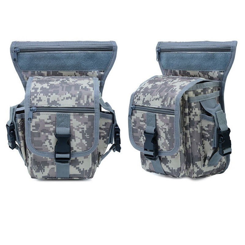 Camouflage Multifunctional Leg Bag Outdoor Sport Bag Travel Waist Bag Waterproof Tactical Leg Bag