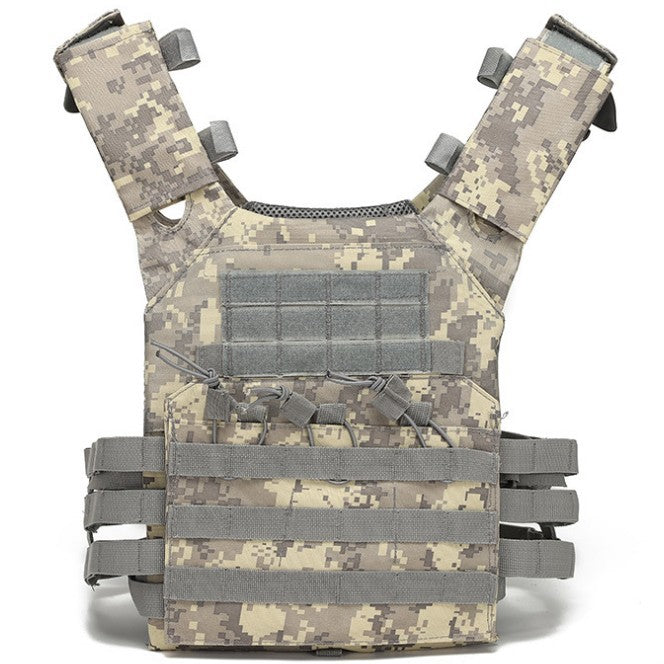 Combat Vest Outdoor Tactical Vest Multi-purpose MOLLE Vest Jungle JPC Tactical Vest