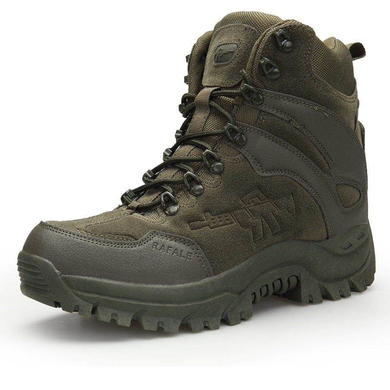 New Outdoor Tactical Boots Desert Men's Warm Snow Boots Hiking Boots