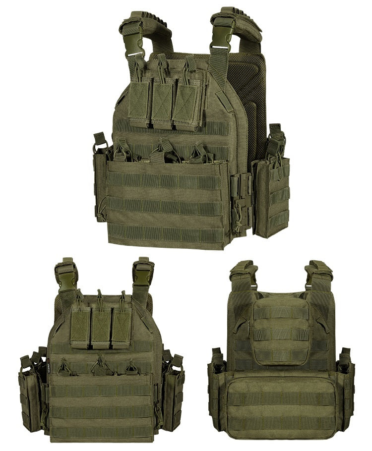 Outdoor Quick Dismantling Tactical Vest Camouflage Equipment CS Training Field Combat Vest