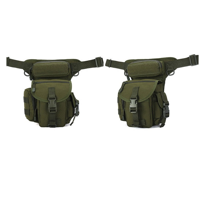 Outdoor Tactical Fanny Pack Leg Bag Waterproof Camouflage Sport Portable Army Fans Leg Bag