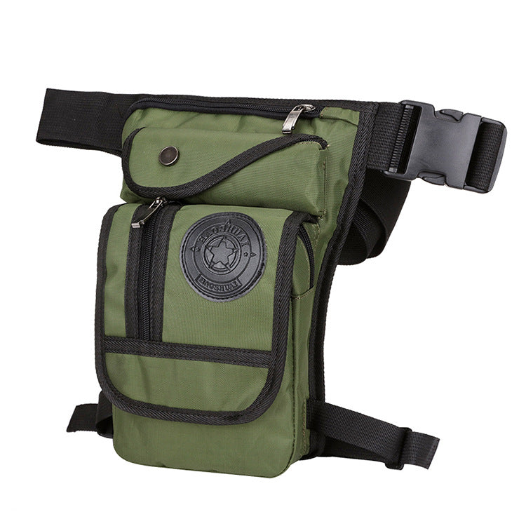 Multifunctional Fashionable Nylon Leg Bag Hanging Hiking Outdoor Travel Fanny Pack Leg Bag