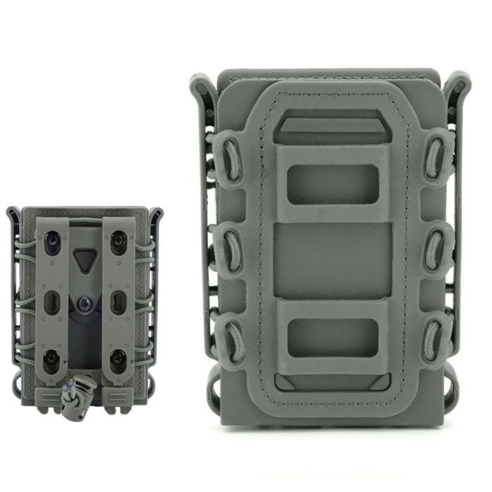 Outdoot Tactical Scorpion Soft Shell Clip Case 5.56 7.62 With MOLLE Connector Clip Magazine Pouch