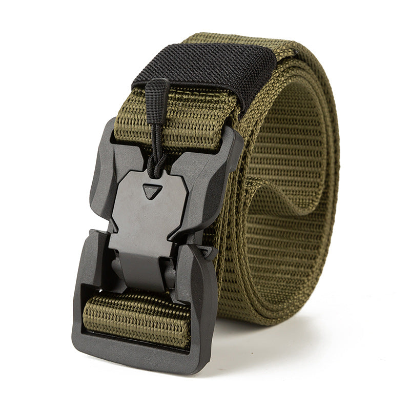 Multi-functional Outdoor Tactical Belt With Nylon Magnetic Buckle