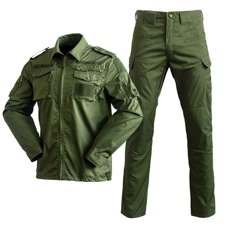 Outdoor Camouflage Tactical Suit Instructor's Uniform Male Field Long Sleeve Suit