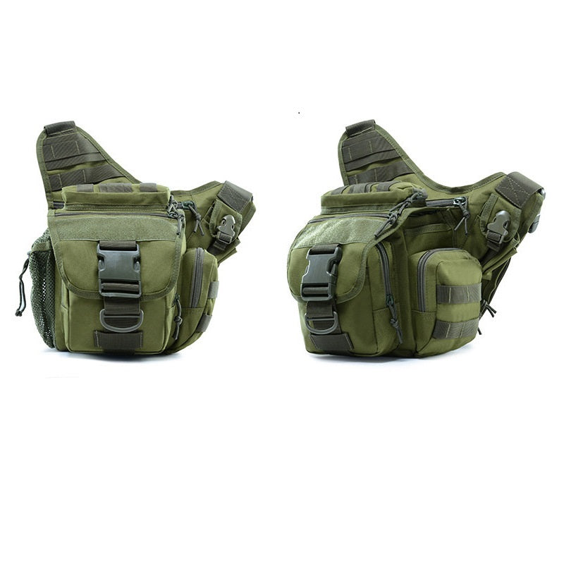 Military Tactical Outdoor Hiking Riding Waterproof Chest Bag