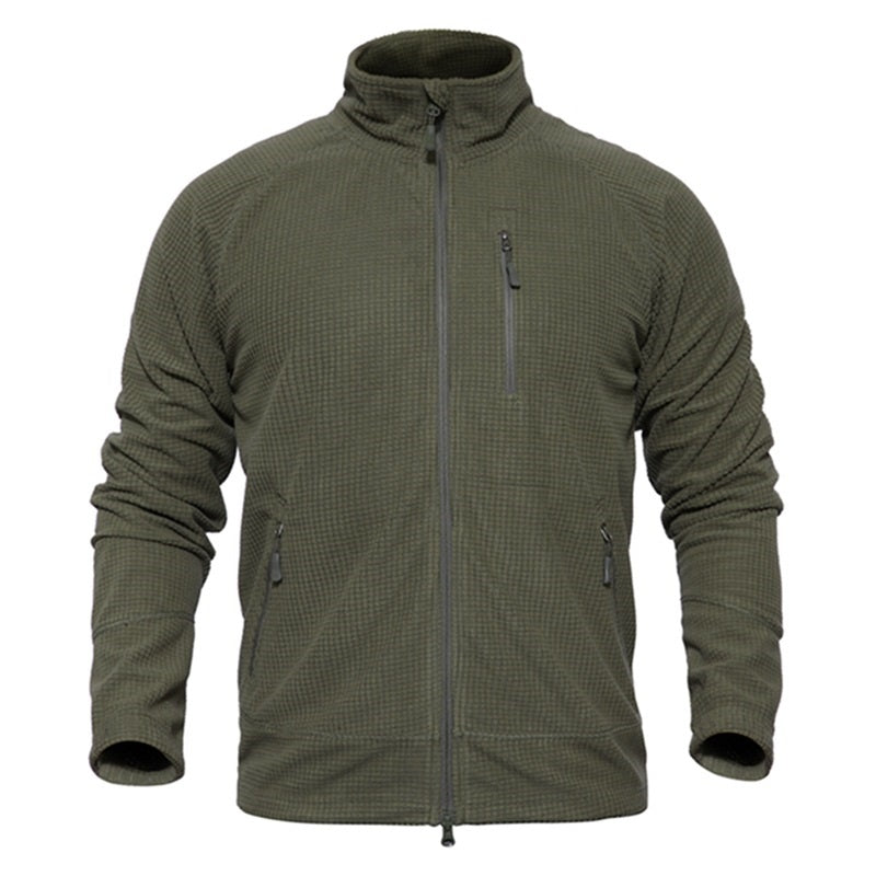 Fleece Thermal Jacket Tactical Fleece Sweater Outdoor Hiking Warm Coat