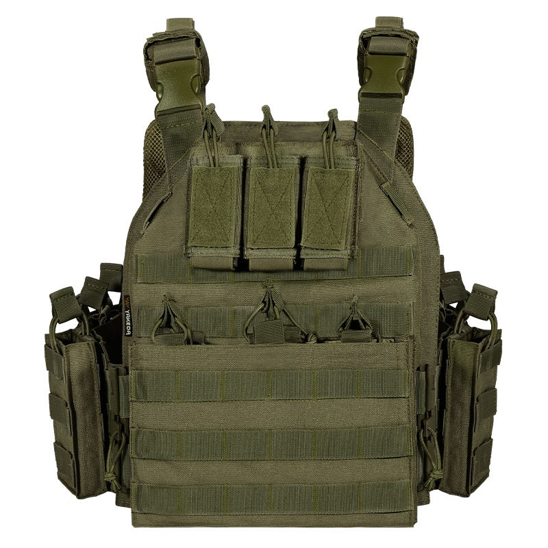 Outdoor Quick Dismantling Tactical Vest Camouflage Equipment CS Training Field Combat Vest