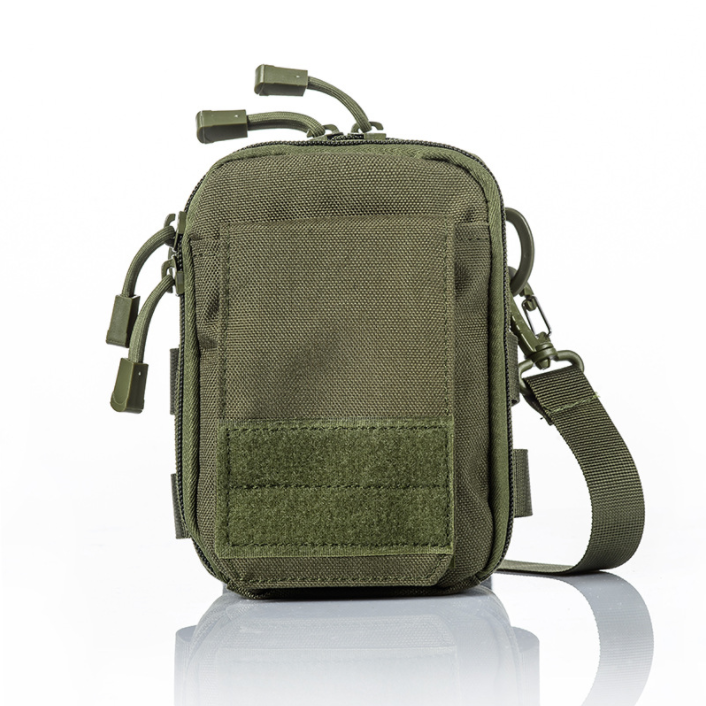 Tactical Outdoor Camo Hanging Bag Sports Mobile Phone Bag Fanny Pack