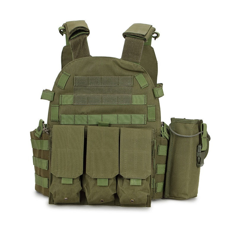 Combined Outdoor Tactical Multi-functional MOLLE Extended Convenient Military Training Combat Vest