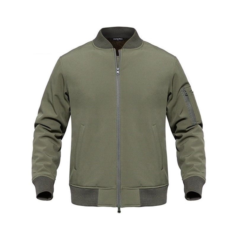 Tactical Flight Jacket Outdoor Waterproof Tactical Safety Softshell Coat