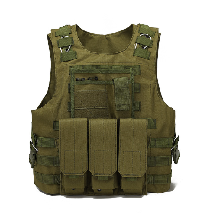 Training Tactical Vest Outdoor Equipment Protective MOLLE System Filed Combat Vest