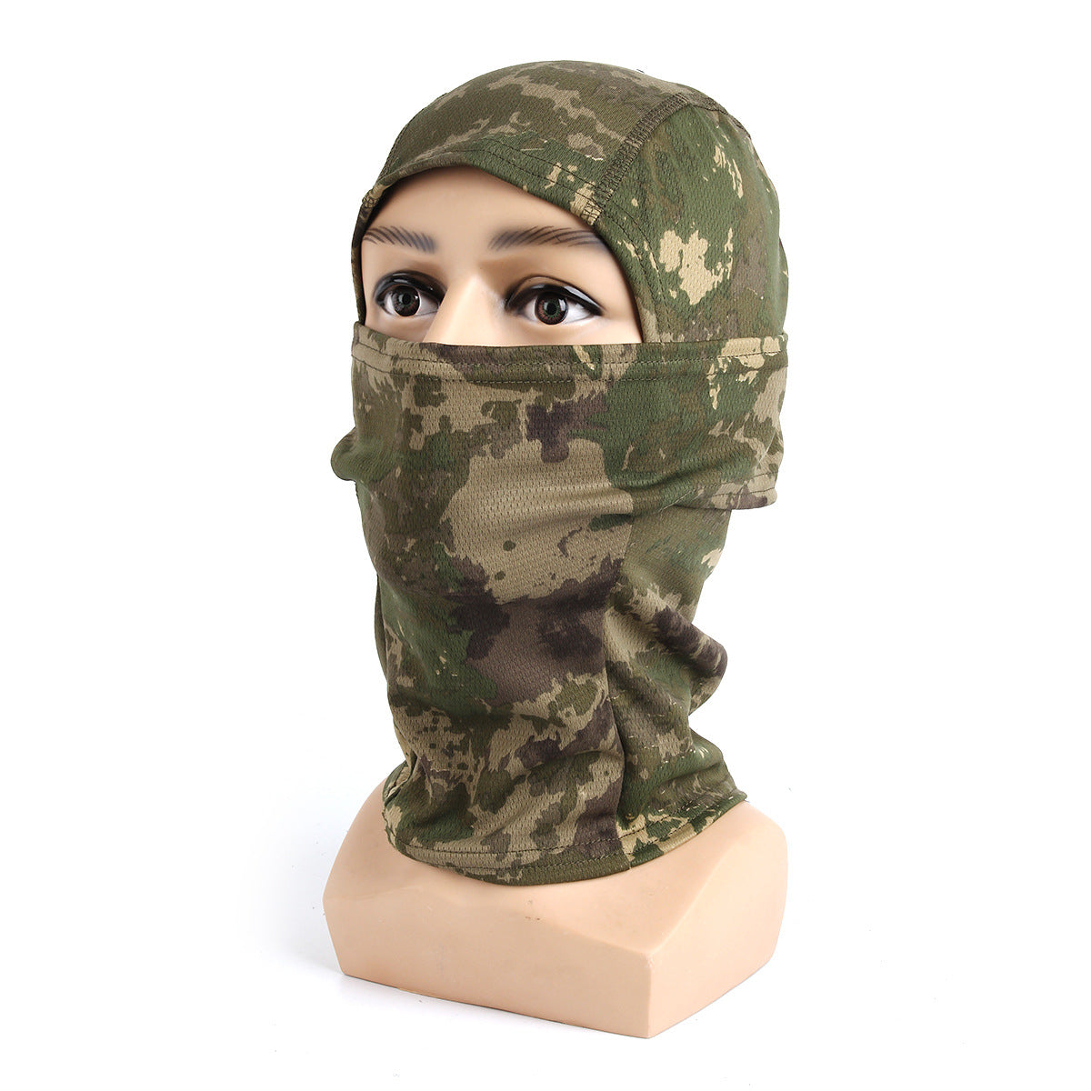 Outdoor Mountaineering Winter Thick Grab Suede Mask Tactical Protective Cycling Warm Windproof Headgear