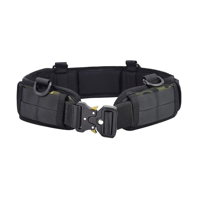 Outdoor Molle Tactical Belt Multi-functional Nylon Cobra Tactical Waist Seal Belt Set CS Field Belt