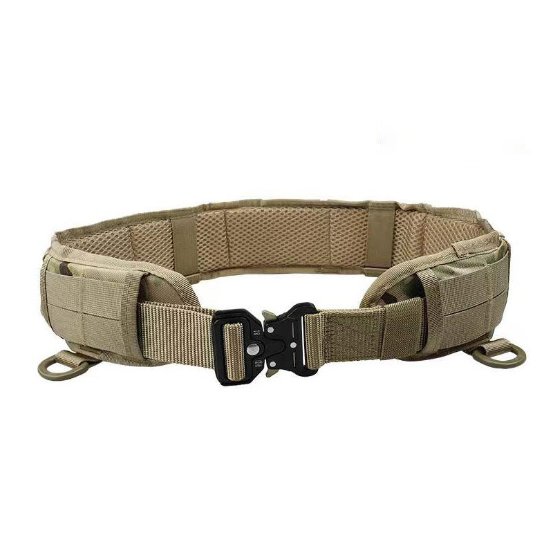 Outdoor Molle Tactical Belt Multi-functional Nylon Cobra Tactical Waist Seal Belt Set CS Field Belt