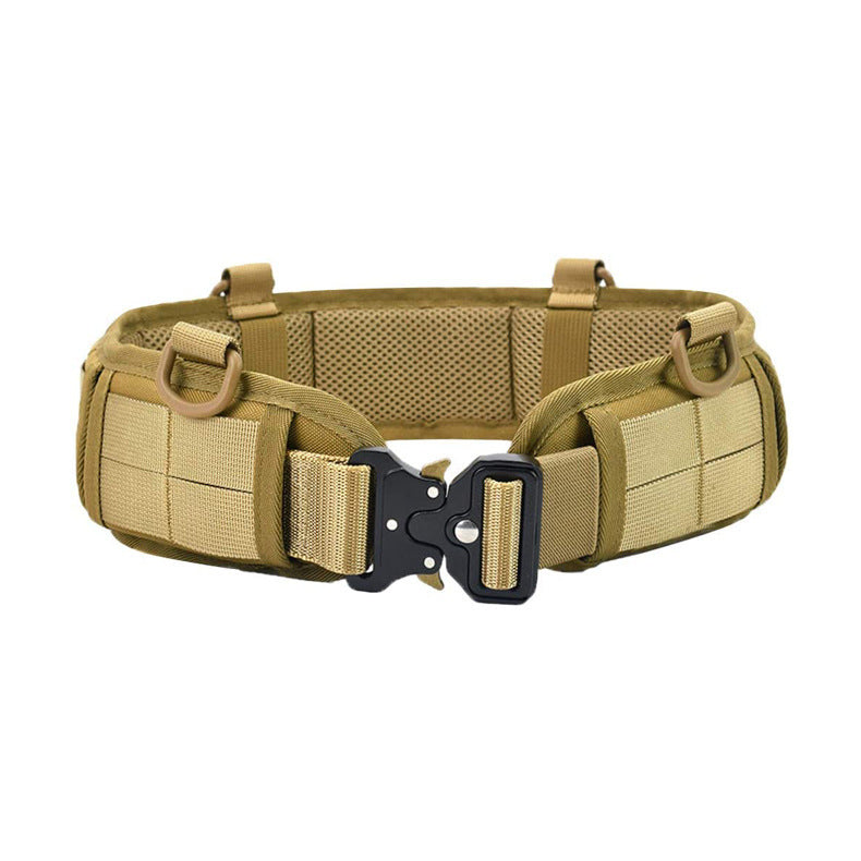 Outdoor Molle Tactical Belt Multi-functional Nylon Cobra Tactical Waist Seal Belt Set CS Field Belt