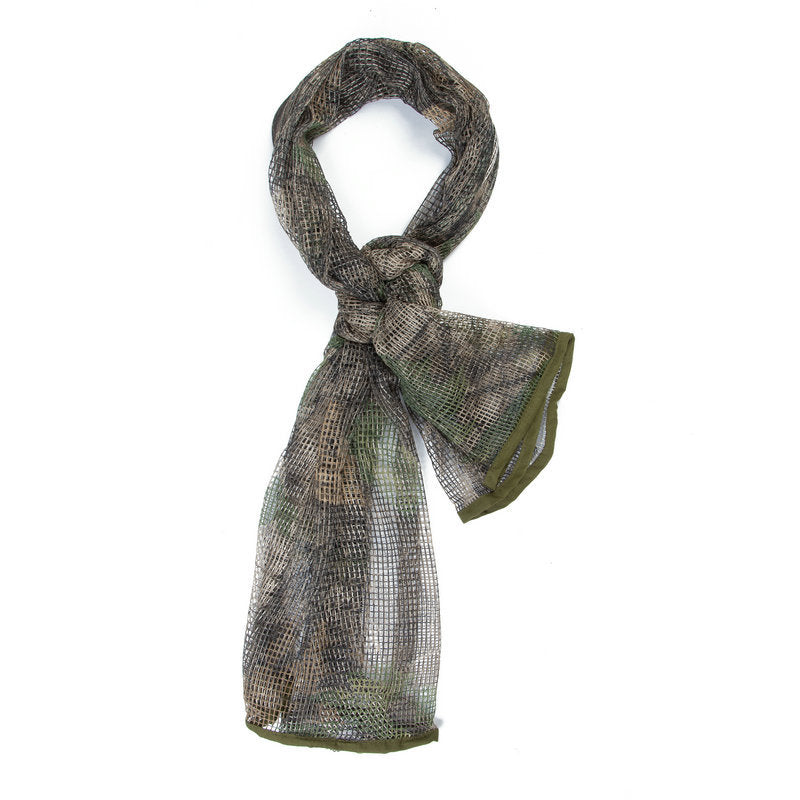 Camouflage Tactical Scarf Multi-purpose Breathable Mesh Scarf Magic Scarf Outdoor Cycling Scarf