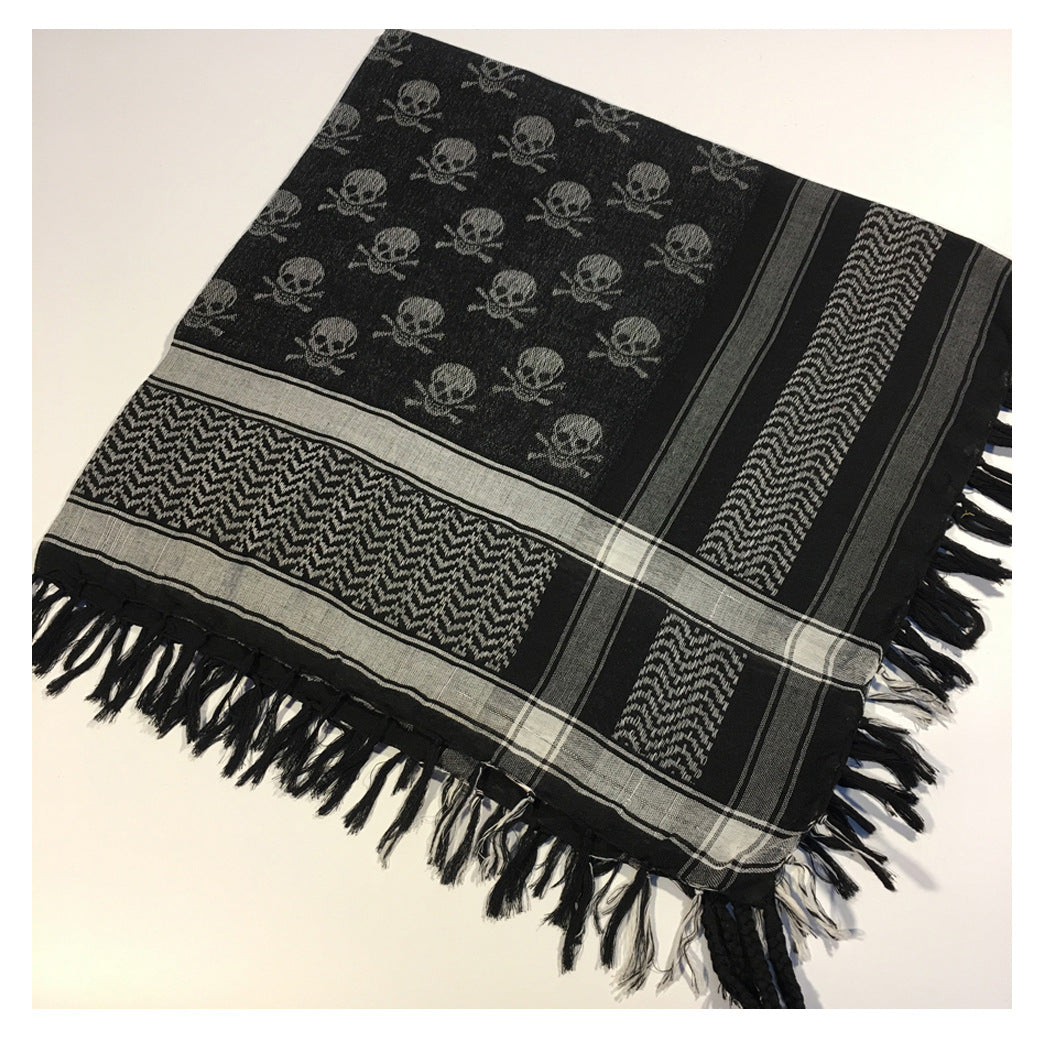 Arab Square Scarf Tactical Scarf Outdoor Scarf Military Fans Filed Combat Scarf