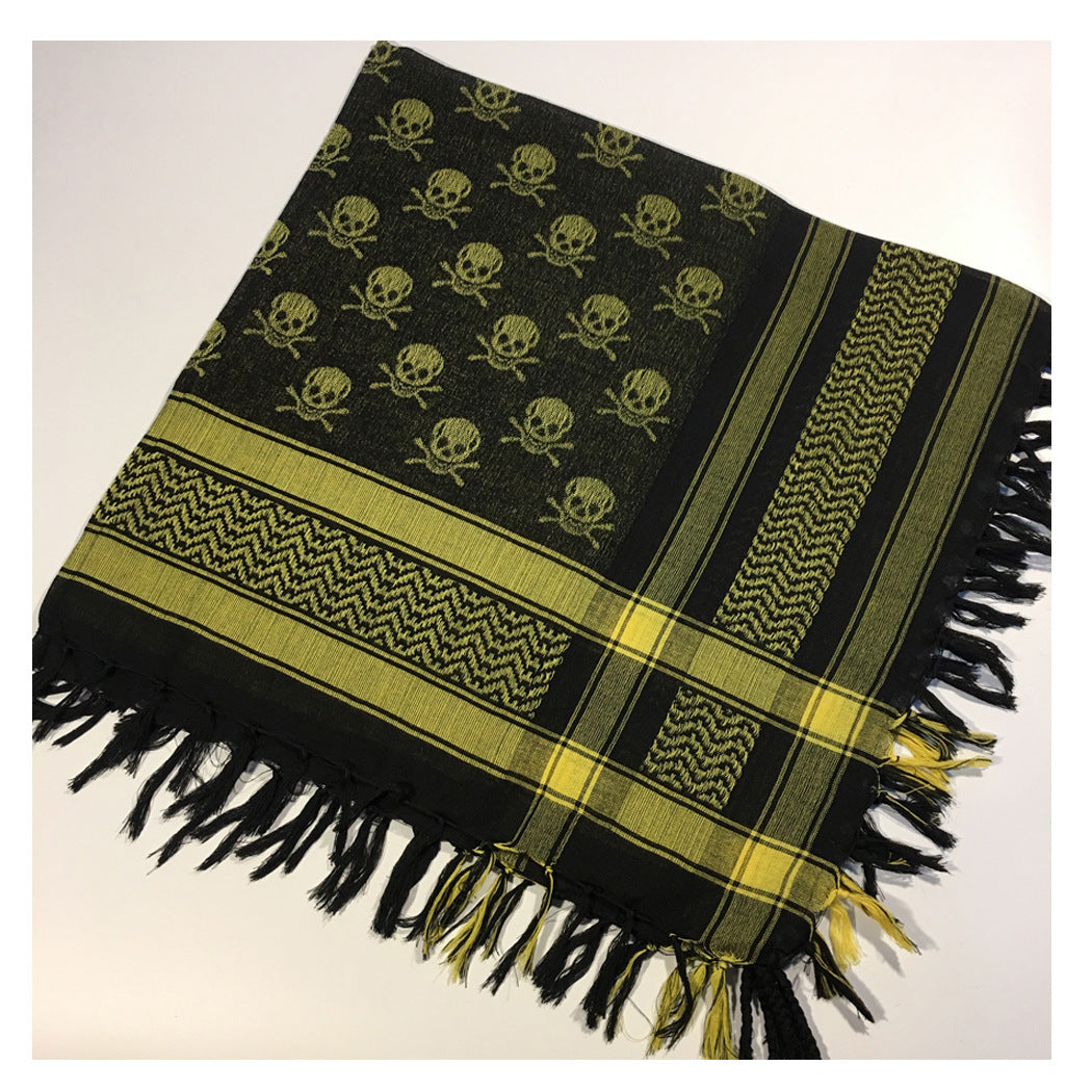 Arab Square Scarf Tactical Scarf Outdoor Scarf Military Fans Filed Combat Scarf