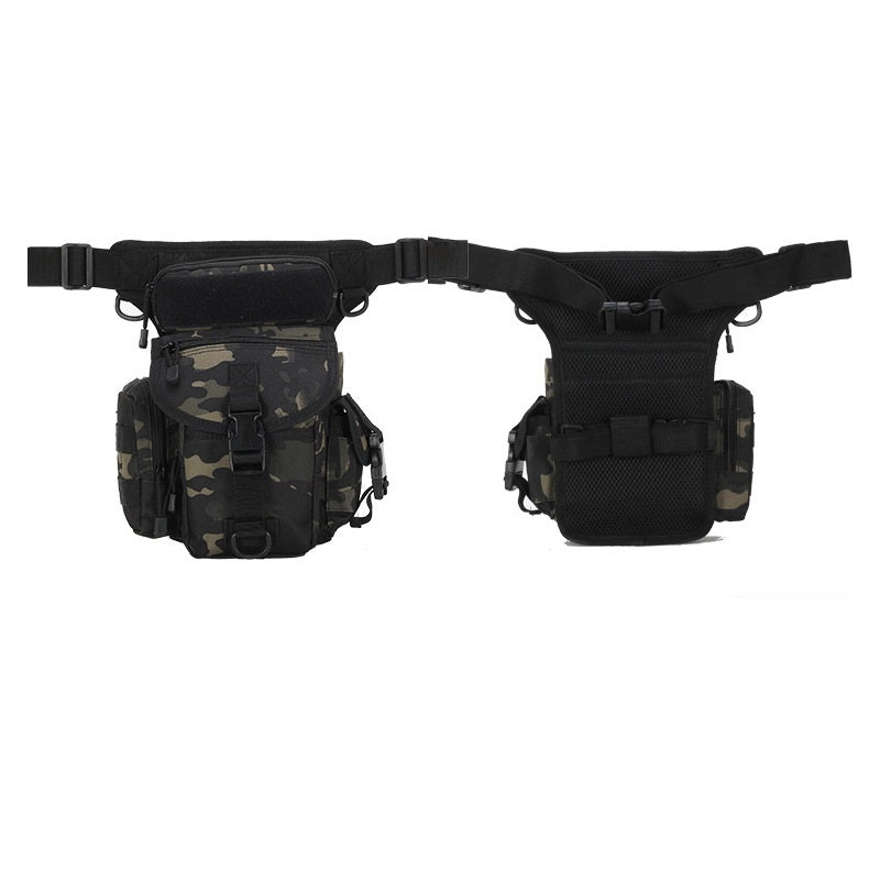 Outdoor Tactical Fanny Pack Leg Bag Waterproof Camouflage Sport Portable Army Fans Leg Bag