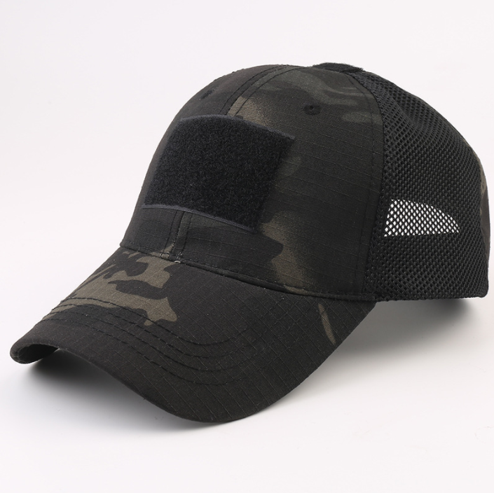 Military Fans Outdoor Baseball Cap Men's Tactical Camouflage Cap Sports Velcro Cap