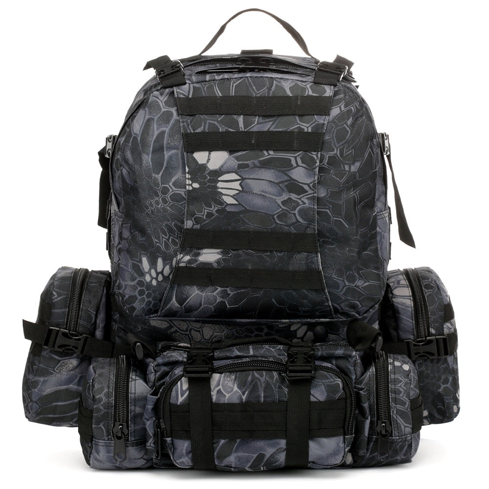 Outdoor Army Camouflage Trekking Tactics Mountaineering Backpack