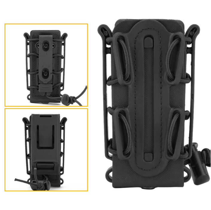 Outdoot Tactical 9MM Scorpion Soft Shell Magazine Pouch With MOLLE System