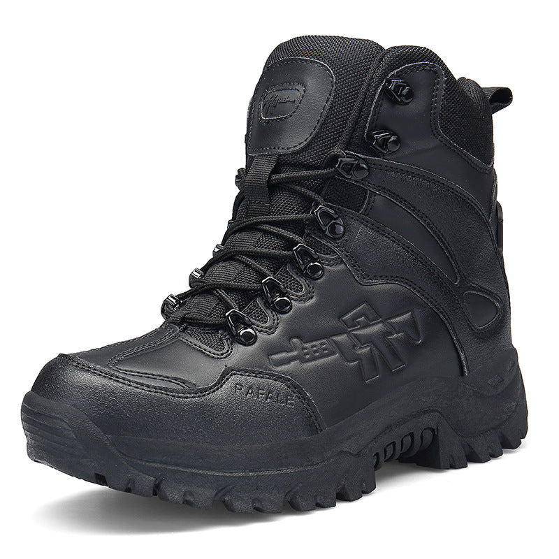 New Outdoor Tactical Boots Desert Men's Warm Snow Boots Hiking Boots