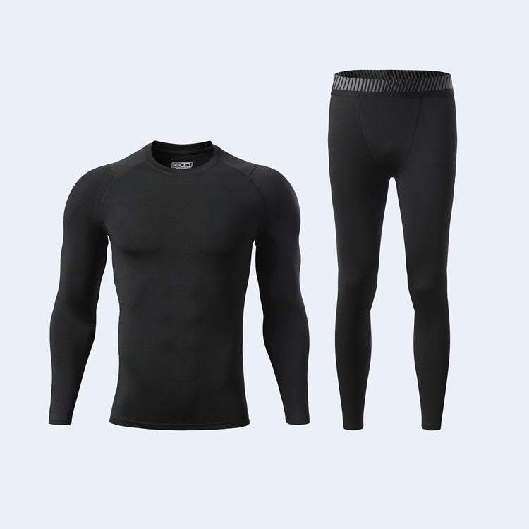 Autumn and Winter Outdoor Sports Breathable Sweat Absorption Super Soft Long Sleeve Football Training Fitness Suits