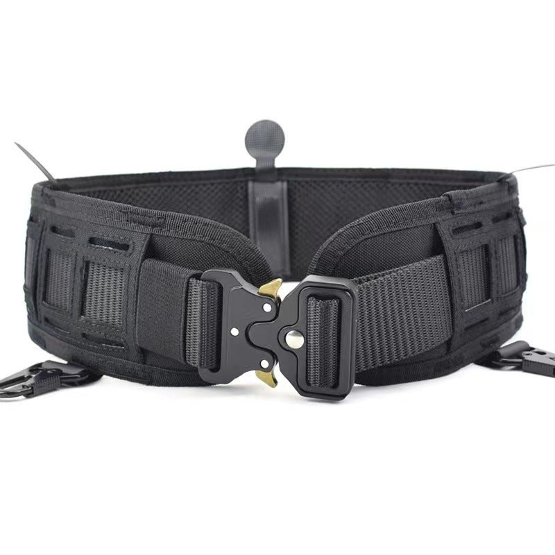 Outdoor Multifunctional Tactical Waist Seal Laser Cut Molle Waterproof Ultra Wide Waist Seal Belt