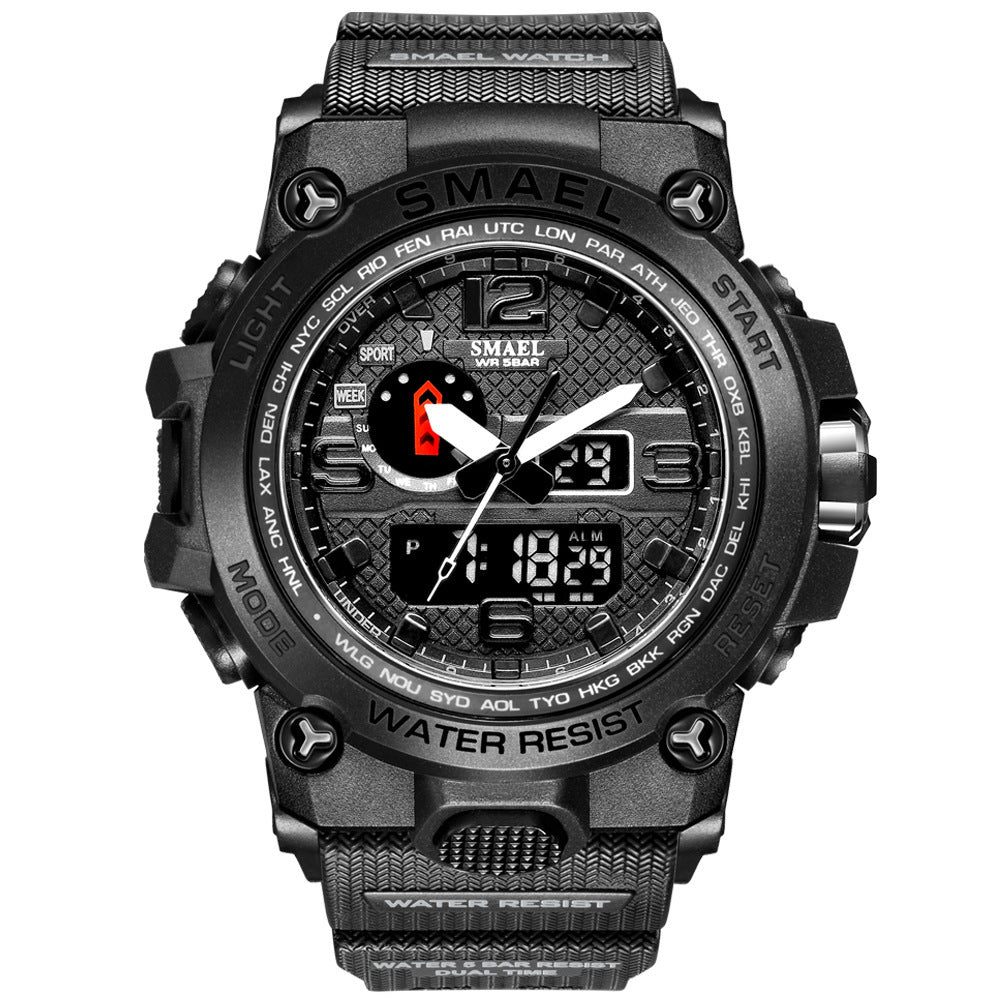 Outdoor Sports Multi-functional Electronic Watches Popular Men's Waterproof Watches