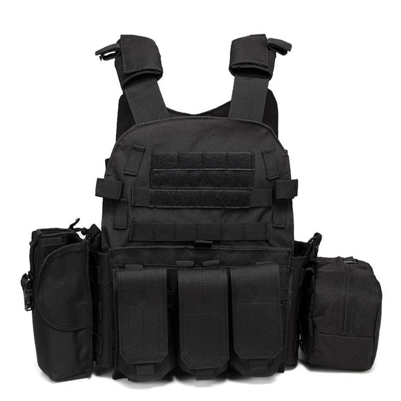 Combined Outdoor Tactical Multi-functional MOLLE Extended Convenient Military Training Combat Vest