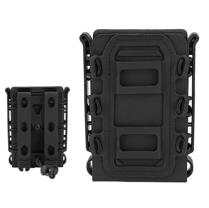 Outdoot Tactical Scorpion Soft Shell Clip Case 5.56 7.62 With MOLLE Connector Clip Magazine Pouch