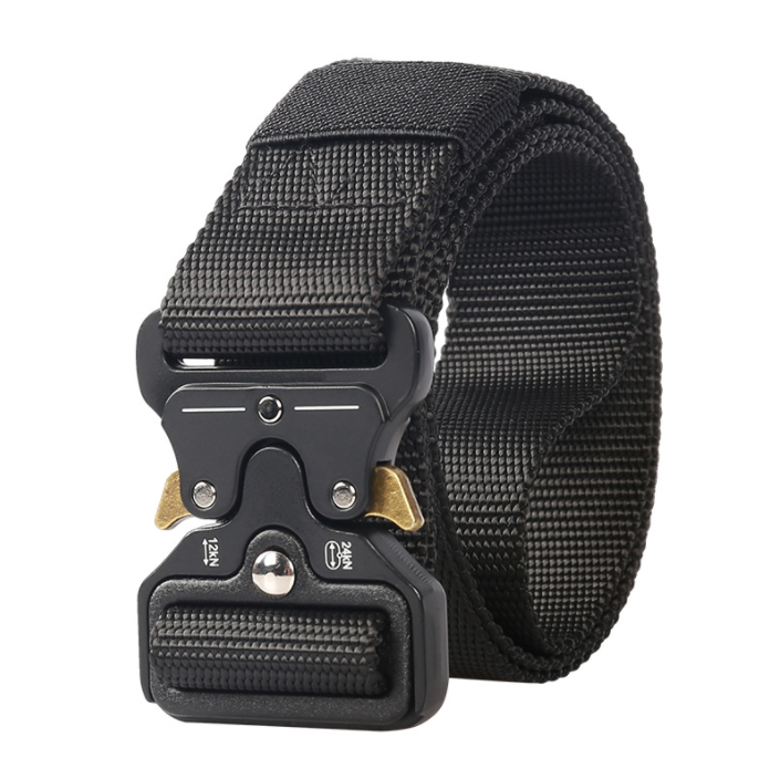 Tactical Belt Army Fan Men's and Women's Casual Quick Release Alloy Buckle Belt