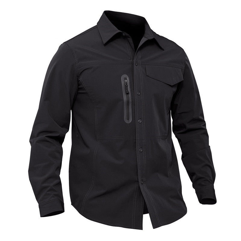 Tactical Outdoor Shirt Quick-drying Stretch Shirt Army Fans Combat Sporting Coat