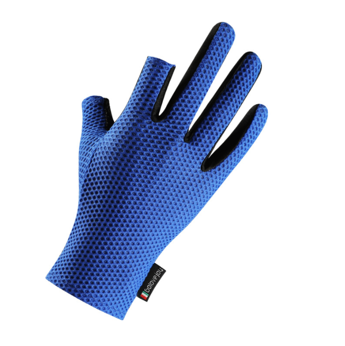 Ice Silk Fishing Sunscreen Gloves Summer Men And Women Cycling Cold Breathable Non-slip Gloves