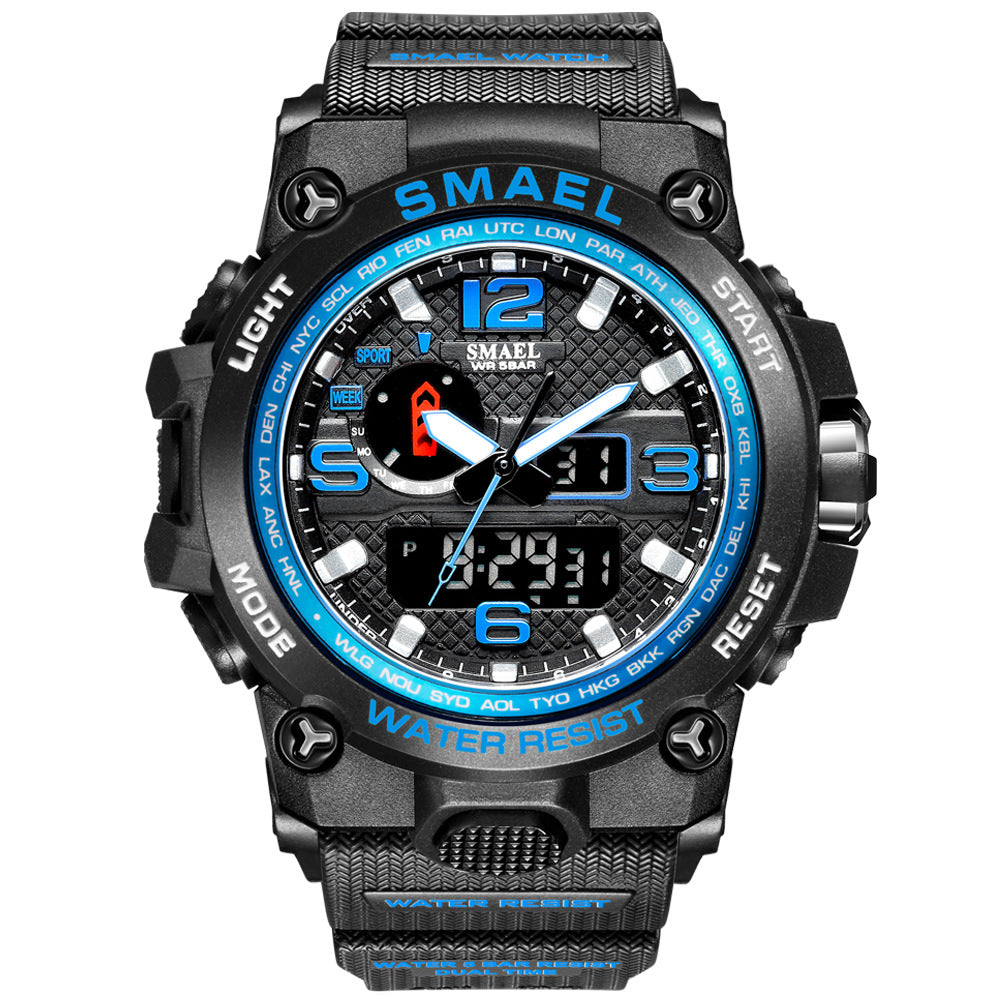 Outdoor Sports Multi-functional Electronic Watches Popular Men's Waterproof Watches