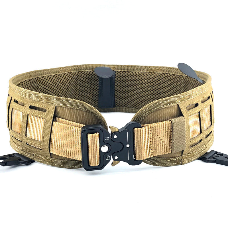 Outdoor Multifunctional Tactical Waist Seal Laser Cut Molle Waterproof Ultra Wide Waist Seal Belt