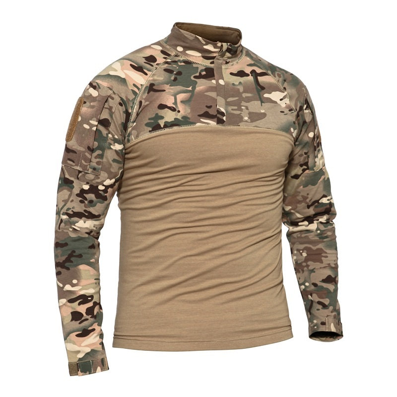 Frog Suit Long Sleeve Outdoor Combat Camouflage Training T-shirts